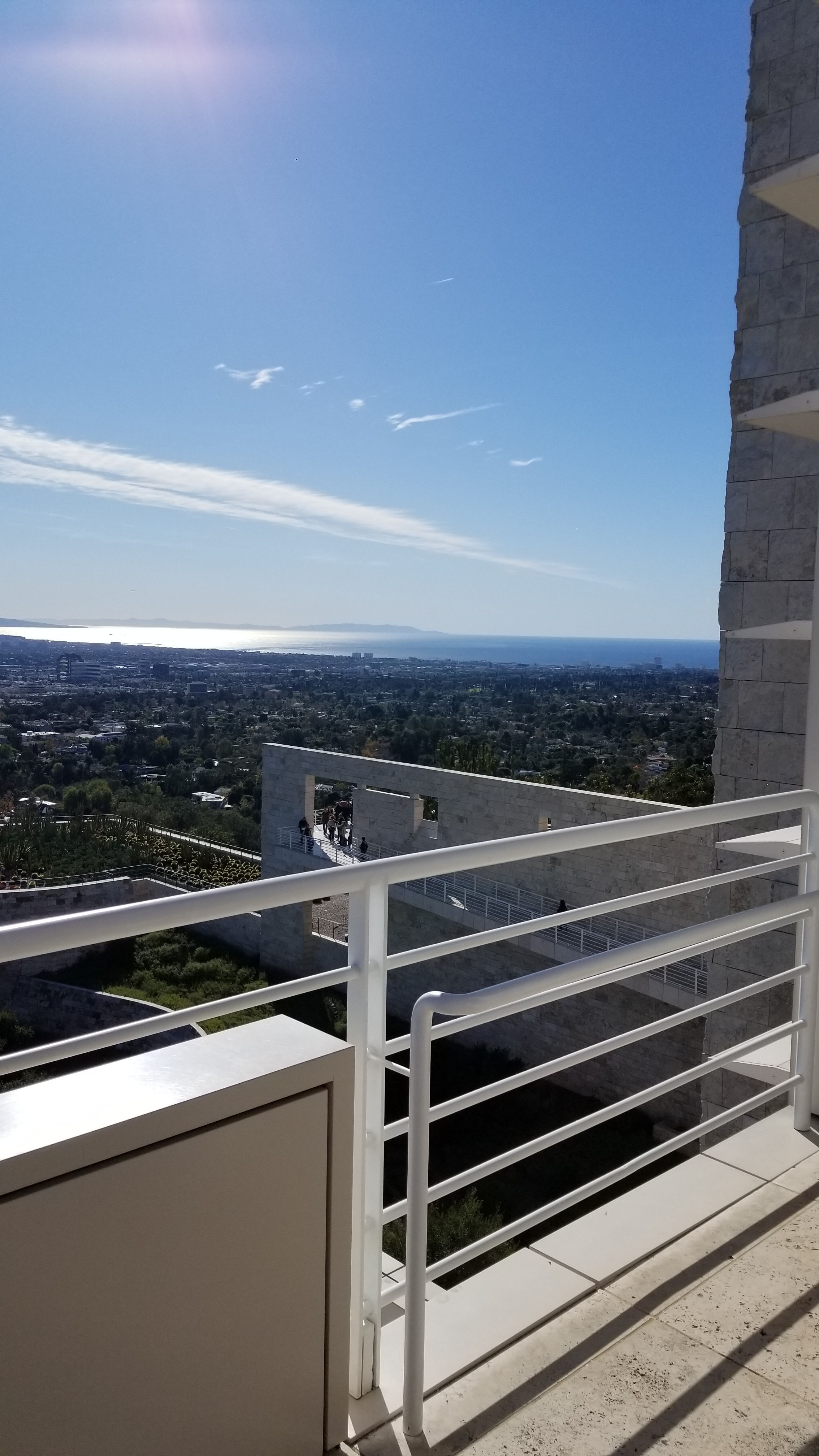 Ocean in the distance