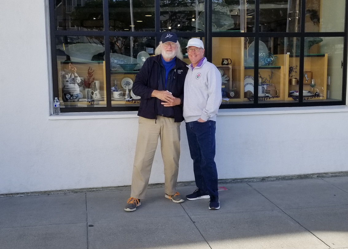 Steve and I